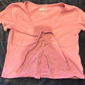 Hollister baby tee xs euc